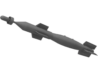 GBU-12 Paveway 3D Model preview