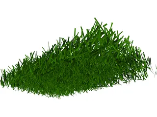 Grass Block 3D Model preview