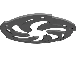 Brake Disk 3D Model preview