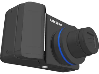 Samsung s1050 Camera 3D Model preview