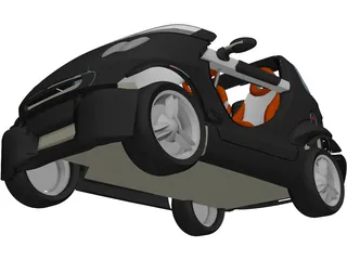 SMART Crossblade 3D Model preview