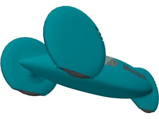 Mosquit Concept Car 3D Model preview