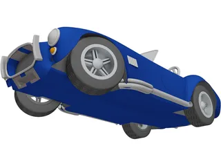 Shelby Cobra 3D Model preview