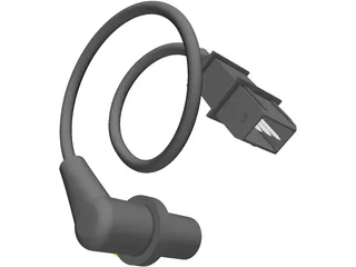 Sensor Temperature 3D Model preview