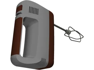 Egg Mixer 3D Model preview
