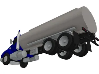 Kenworth T440 3D Model preview
