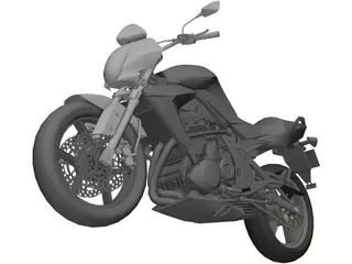 Kawasaki ER-7 3D Model preview