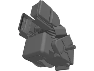 Briggs&Stratton Baja Engine 3D Model preview