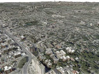New York City Queens 3D Model preview
