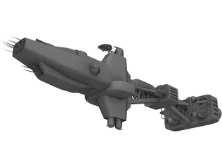 Babylon 5 Hyperion 3D Model preview
