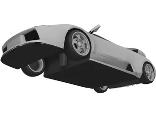 Lamborghini Murcielago 3D Model preview