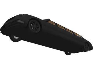 Cadillac Limo (2007) 3D Model preview