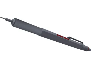 Auto Pencil 3D Model preview