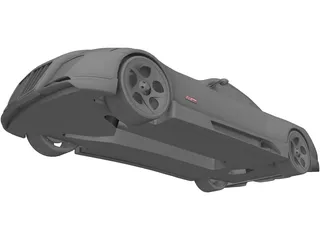 Maybach Exelero 3D Model preview