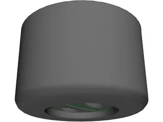 Dynamic Microphone 3D Model preview