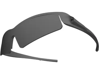 Glasses 3D Model preview