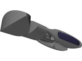 Cork Screw 3D Model preview