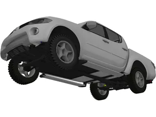 Mitsubishi Triton 3D Model preview