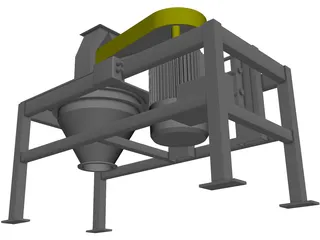 Sturtevant Mill 3D Model preview