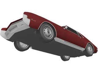 Oldsmobile Toronado (1966) 3D Model preview