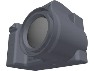 Sony DSC-H5 Camera 3D Model preview