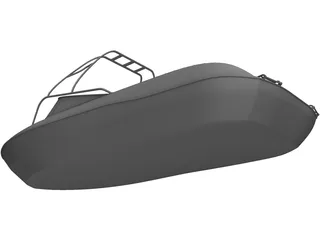 Sea Chaser Boat 3D Model preview