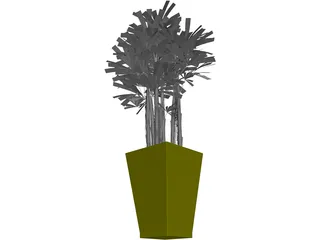 K-VG Rhapis B 3D Model preview