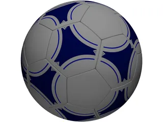 Soccer Ball Adidas (FIFA) 3D Model preview