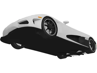 Koenigsegg Agera 3D Model preview