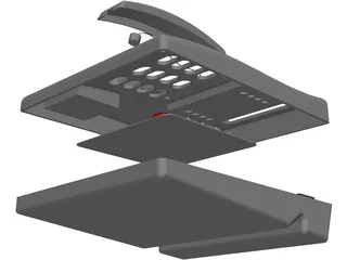 Telephone 3D Model preview