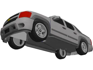 Chevrolet Avalanche 3D Model preview
