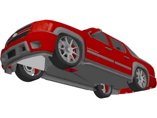 Chevrolet Avalanche (2009) 3D Model preview