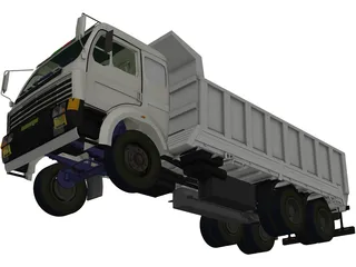 Truck 3D Model preview