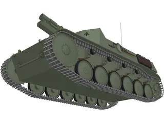 Panzer Bison 2 3D Model preview