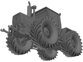 MB Trac 1800 Intercooler 3D Model preview