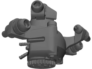 SRAM BB7 Mechanical Disk Brake Caliper 3D Model preview