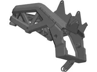 Moto Frame 3D Model preview