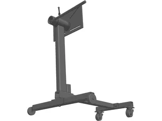 Engine Stand 3D Model preview