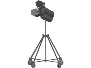 Arri Light 3D Model preview