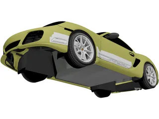 Porsche Cayman R (2011) 3D Model preview