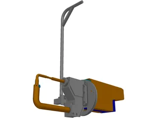 Weld Gun 3D Model preview