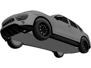 Porsche Cayenne (2011) 3D Model preview