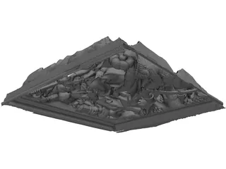 Classical Statue 3D Model preview