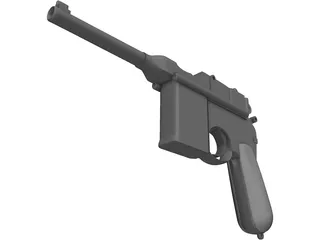 Mauser 1930 3D Model preview