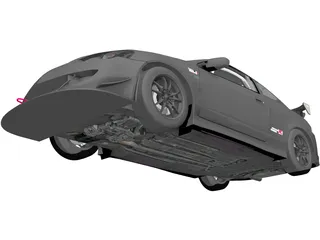 Honda Integra Mugen (2002) 3D Model preview
