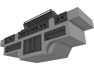 Barbacoa Viking 3D Model preview