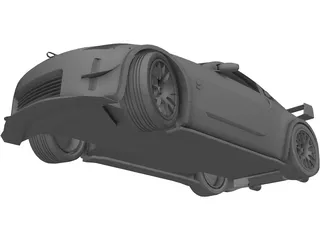 Nissan 350Z Fairlady Tuning GT 3D Model preview