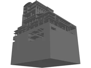 James Farley Post Office 3D Model preview