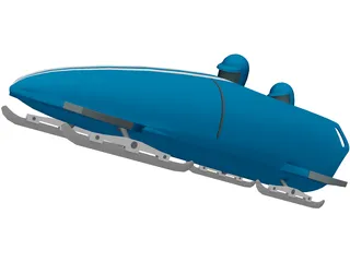 Bobsleigh 3D Model preview