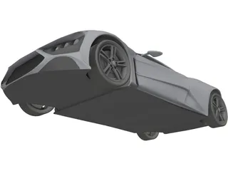 Zenvo ST1 3D Model preview